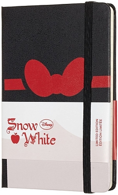 ������� Moleskine Snow White Ruled Notebook Pocket Black