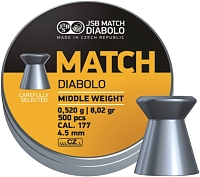 JSB Yellow Match Diabolo 4.5 mm 0.52 g 500 pcs