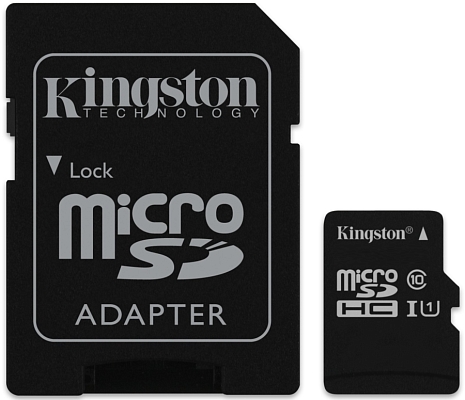 ����� ������ Kingston microSDHC UHS-I Class 10 [microSDHC UHS-I Class 10 32Gb]
