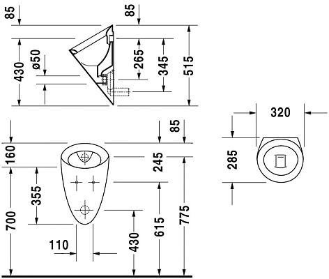 ������� Duravit Starck 1 083432