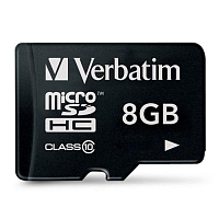 ����� ������ Verbatim microSDHC Class 10 [microSDHC Class 10 8Gb]