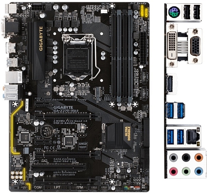 ����������� ����� Gigabyte GA-Z270-HD3