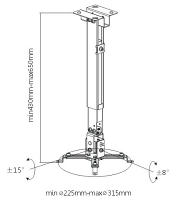 ��������� ��� ��������� Brateck PRB-2G