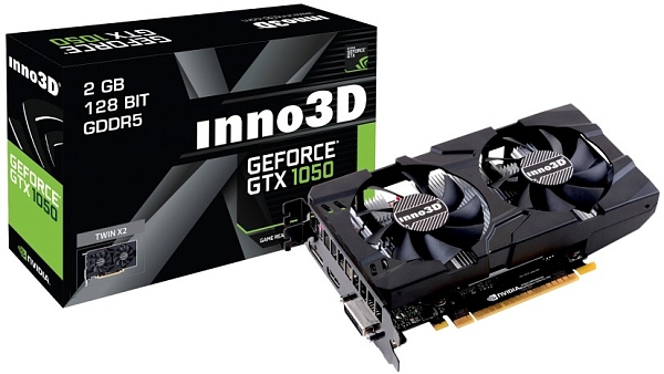 ���������� Inno3D GeForce GTX 1050 N1050-1DDV-E5CM