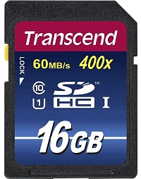 ����� ������ Transcend Premium 400x SDHC Class 10 UHS-I [Premium 400x SDHC Class 10 UHS-I 16Gb]