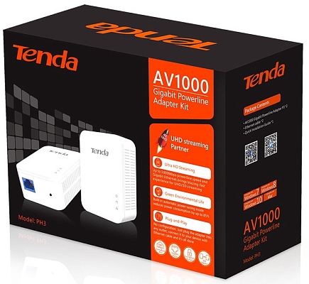 Powerline ������� Tenda PH3