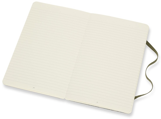 ������� Moleskine Time Ruled Notebook Green