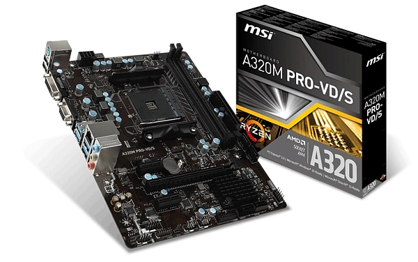 ����������� ����� MSI A320M PRO-VD/S