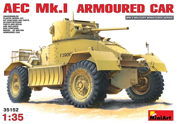 ������� ������ MiniArt AEC Mk.I Armoured Car (1:35)