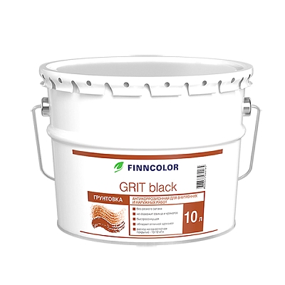 ��������� ���������������� Finncolor grit black ����� 10�