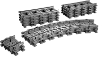 ����������� Lego Flexible and Straight Tracks 7499