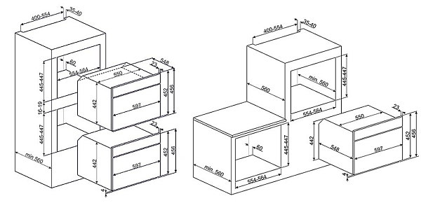 ������������ ��������� Smeg SF4800V