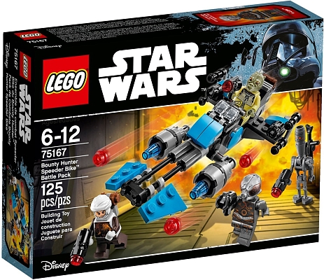 ����������� Lego Bounty Hunter Speeder Bike Battle Pack 75167