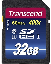 ����� ������ Transcend Premium 400x SDHC Class 10 UHS-I [Premium 400x SDHC Class 10 UHS-I 32Gb]