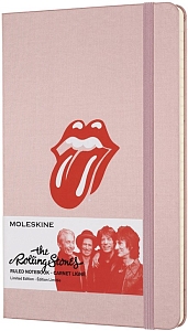 ������� Moleskine Rolling Stones Ruled Pink
