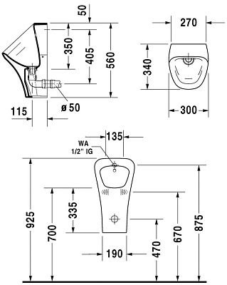 ������� Duravit DuraStyle 280630