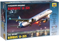 ������� ������ Zvezda Airbus A-321 (1:144)