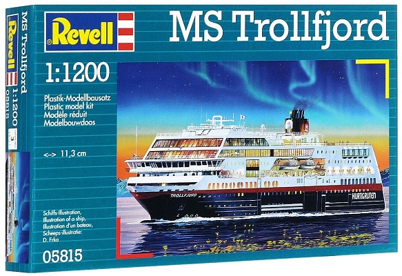 ������� ������ Revell MS Trollfjord (1:1200)
