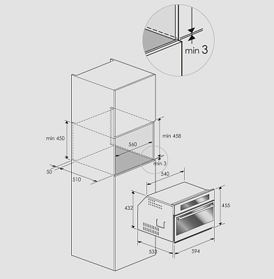 ������������ ��������� Fulgor Milano CCSO 4511 TC