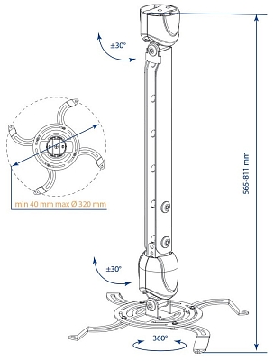 ��������� ��� ��������� Kromax PROJECTOR-400